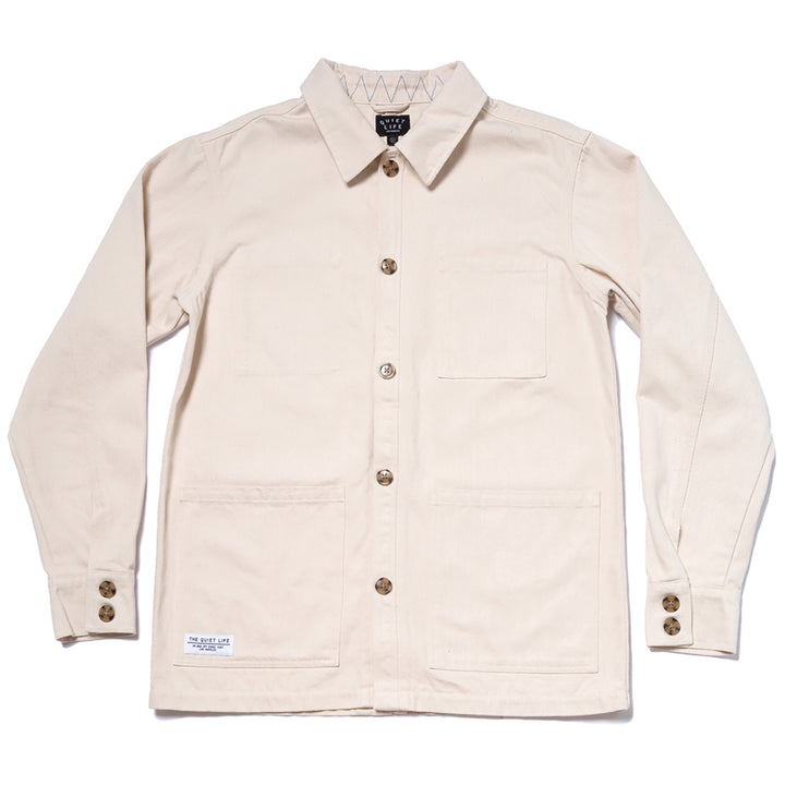 The Quiet Life Carlos Painter Work Jacket - Men's White