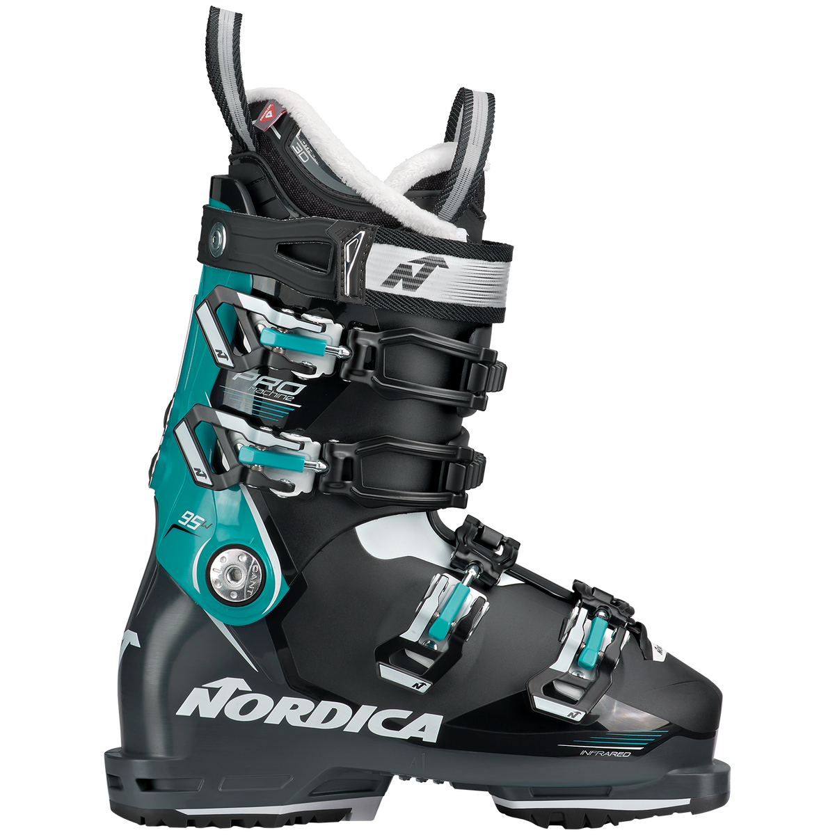 Nordica Promachine 95 W Ski Boots - Women's 2023 Black/Anthracite/Blue