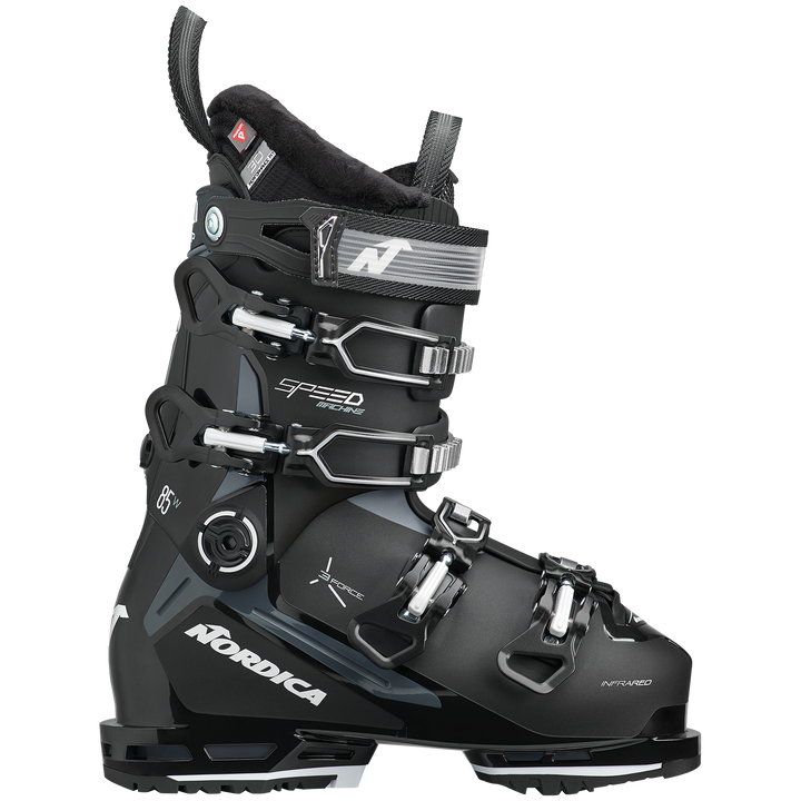 Nordica Speedmachine 3 85 Ski Boots - Women's 2024 Black/Anthracite/White