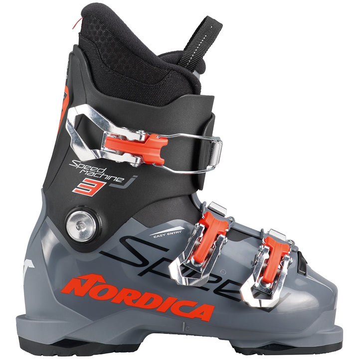 Nordica Speedmachine J3 Ski Boots - Kids' 2026 Black/Anthracite/Red