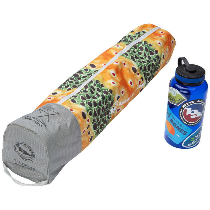 Big Agnes Soul Kitchen Camp Table Brown Trout