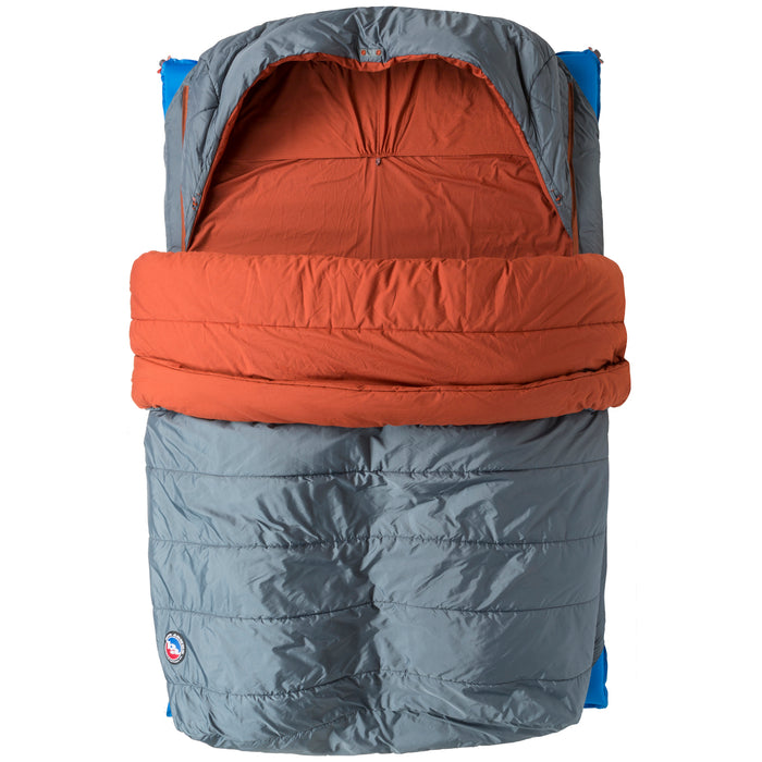 Big Agnes Dream Island 35 Sleeping Bag Slate/Orange