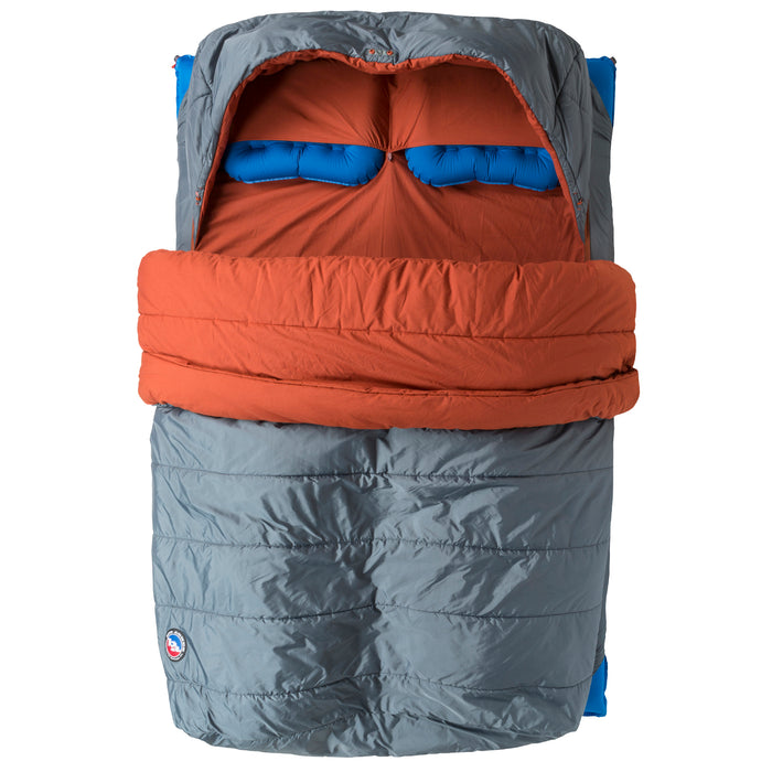 Big Agnes Dream Island 35 Sleeping Bag Slate/Orange