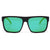 OTIS After Dark X Sunglasses Matte Black/L.I.T. Green Reflect Polar
