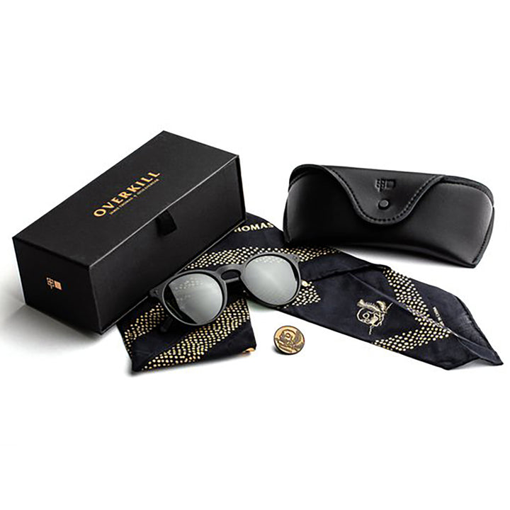 OTIS Omar Sunglasses Matte Black/Grey Polar