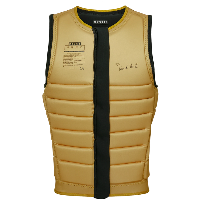 Mystic The Dom Impact Wake Vest 2022 Black/Yellow