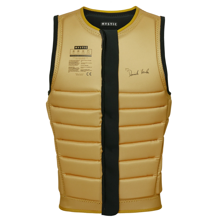 Mystic The Dom Impact Wake Vest 2022 Black/Yellow