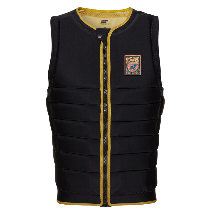 Mystic The Dom Impact Wake Vest 2022 Black/Yellow