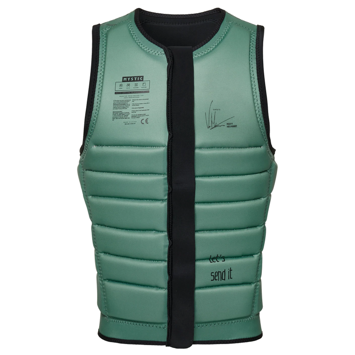 Mystic Check Out Impact Wake Vest 2022 Black