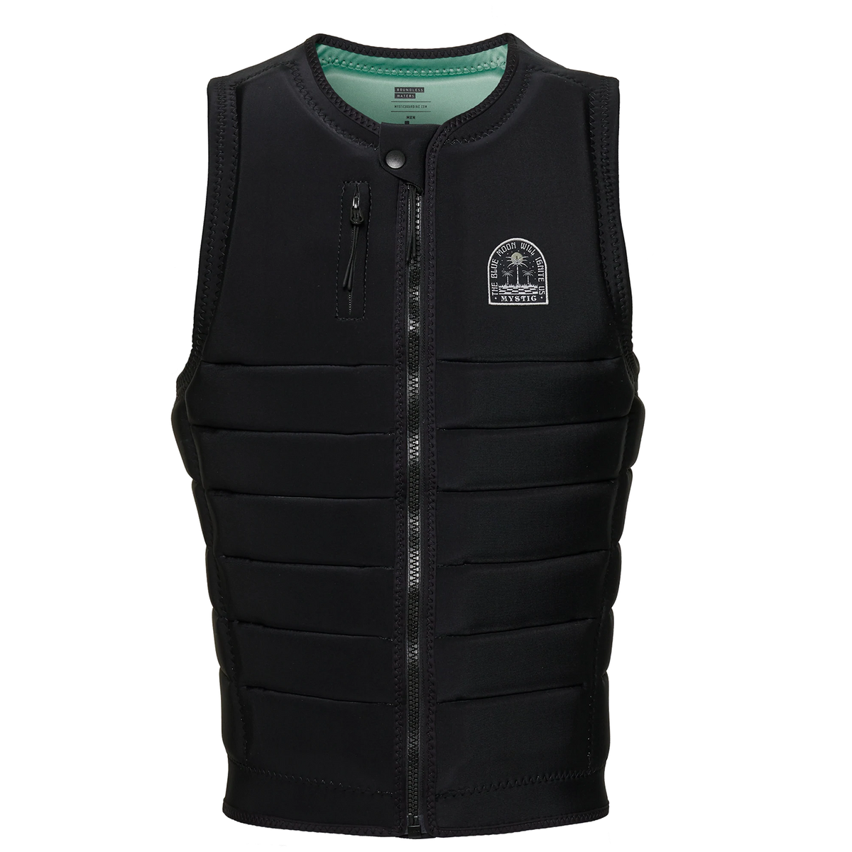 Mystic Check Out Impact Wake Vest 2022 Black