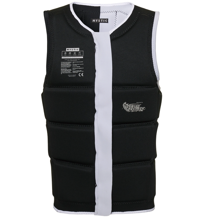 Mystic Peacock Impact Wake Vest 2022 Black/White