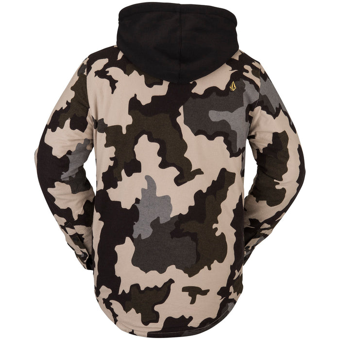 Volcom Field Insulated Flannel - Men's Drill Khaki