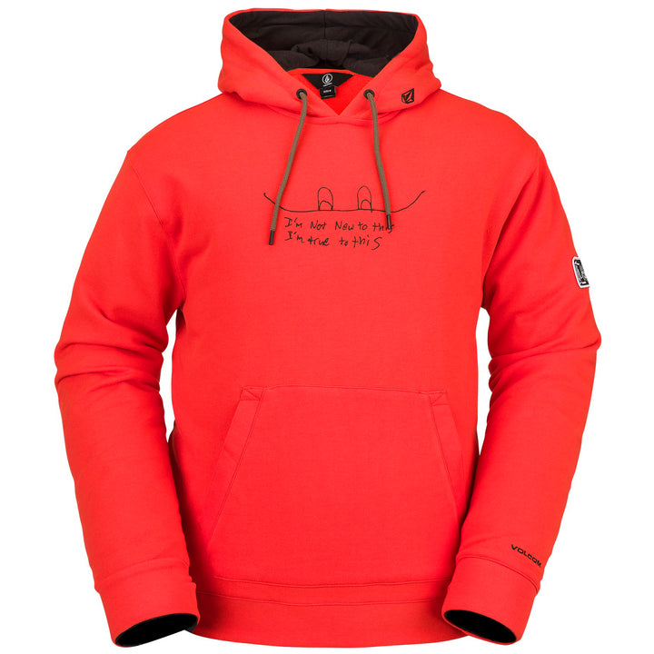 Volcom JLA Pullover Fleece - Men's Orange