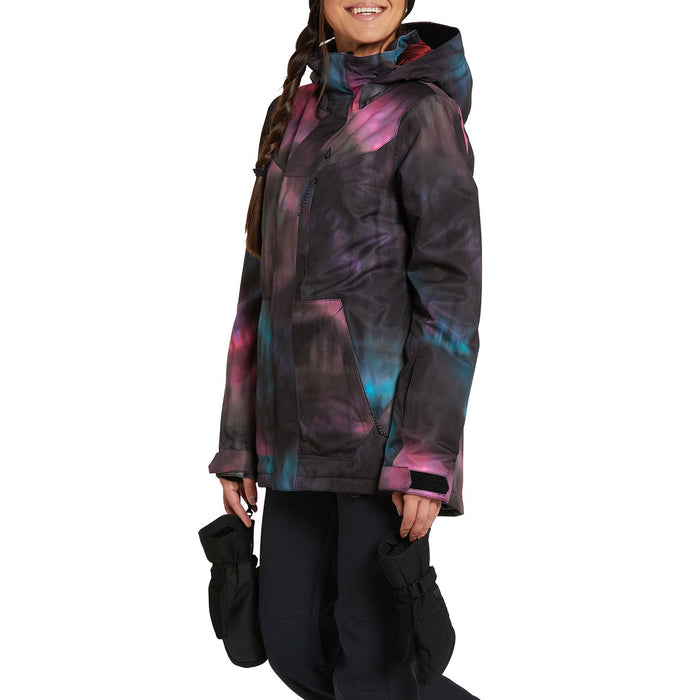 Volcom Pine 2L TDS Jacket - Women's Blue Tie-Dye