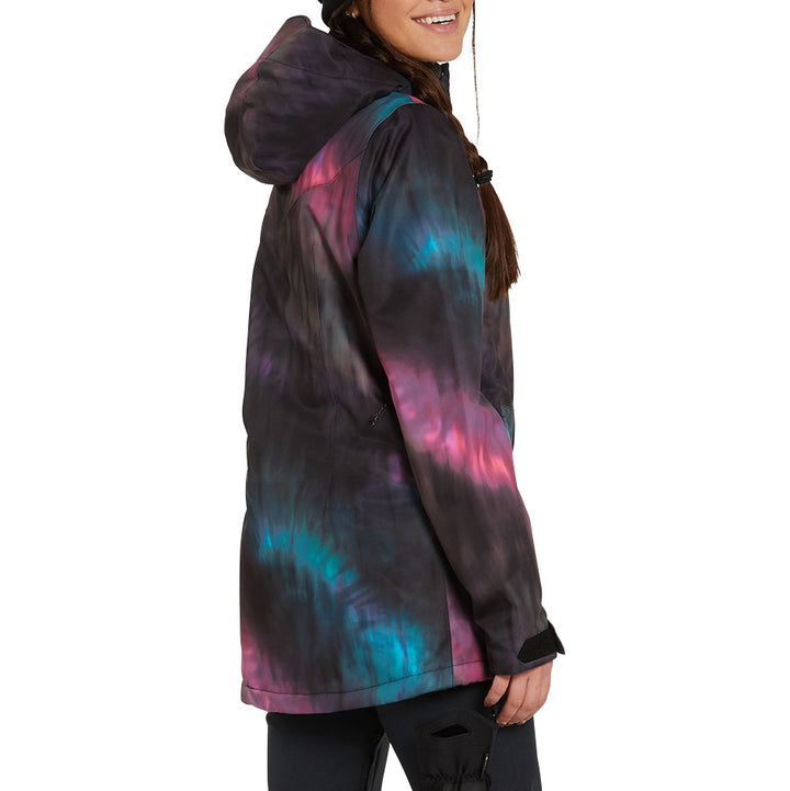 Volcom Pine 2L TDS Jacket - Women's Blue Tie-Dye