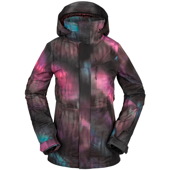 Volcom Pine 2L TDS Jacket - Women's Blue Tie-Dye