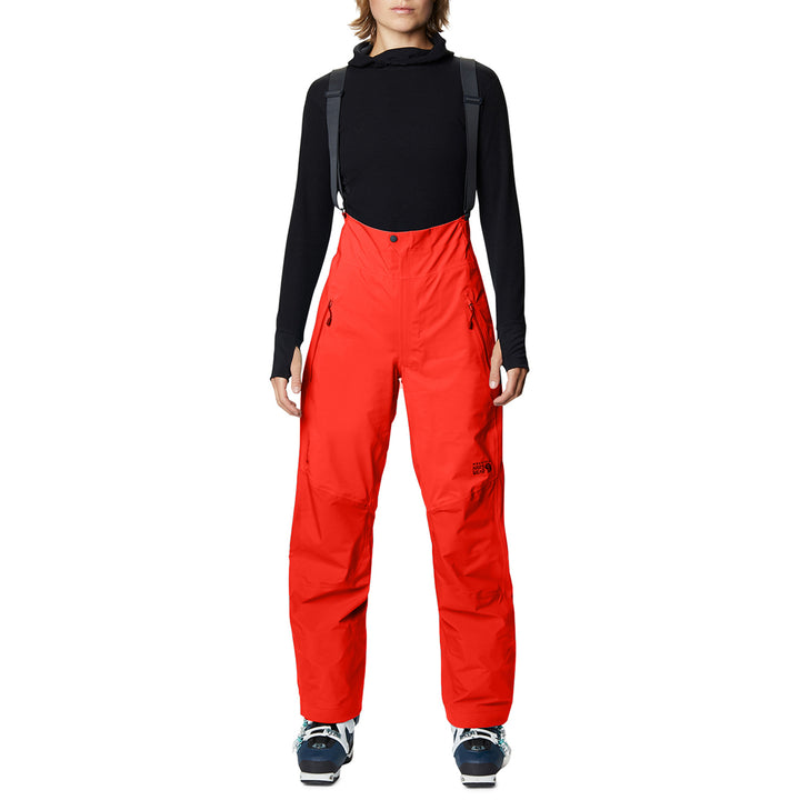 Mountain Hardwear High Exposure GORE-TEX C-Knit Tall Bibs - Women's Sweet Chili