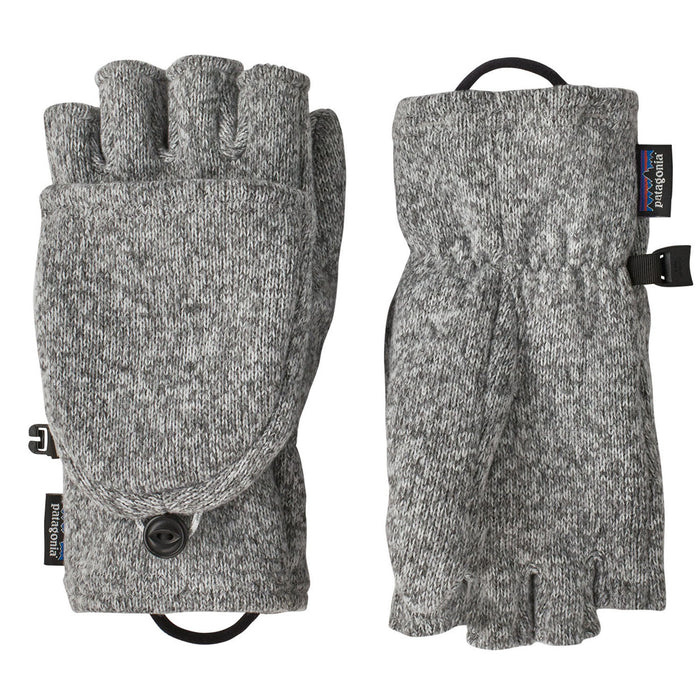 Patagonia Better Sweater Gloves Birch White