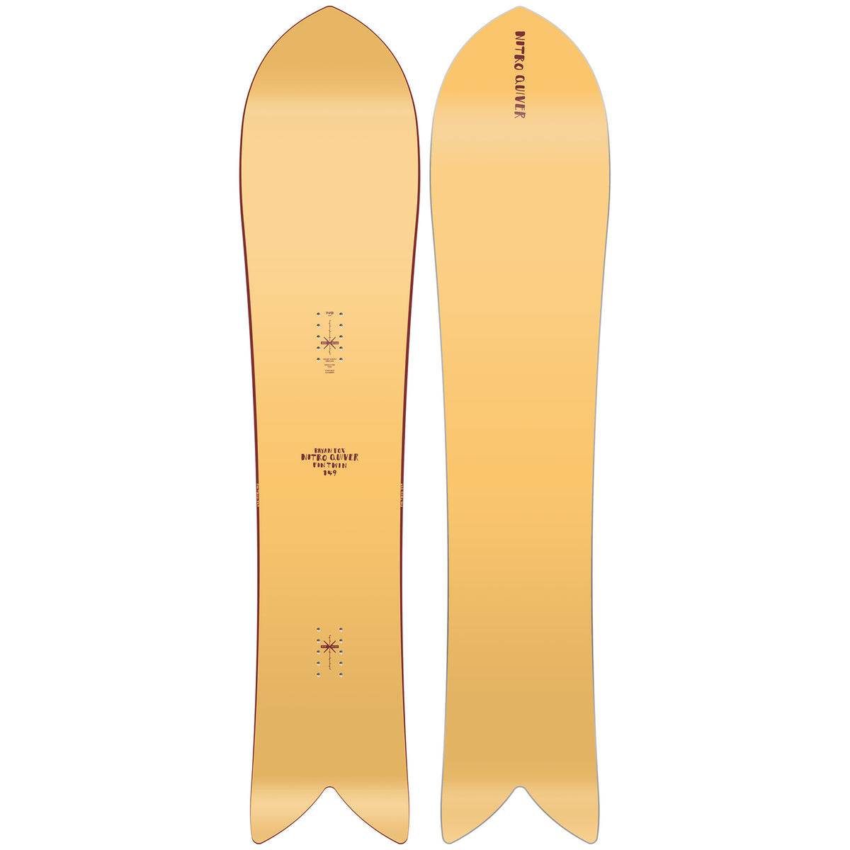 Nitro The Quiver Fintwin Snowboard 2023