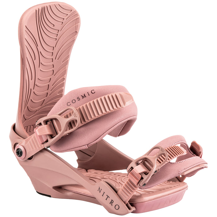 Nitro Cosmic Snowboard Bindings - Women's 2023 Rose