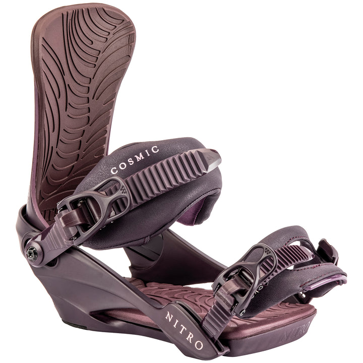 Nitro Cosmic Snowboard Bindings - Women's 2023 Plum Vines