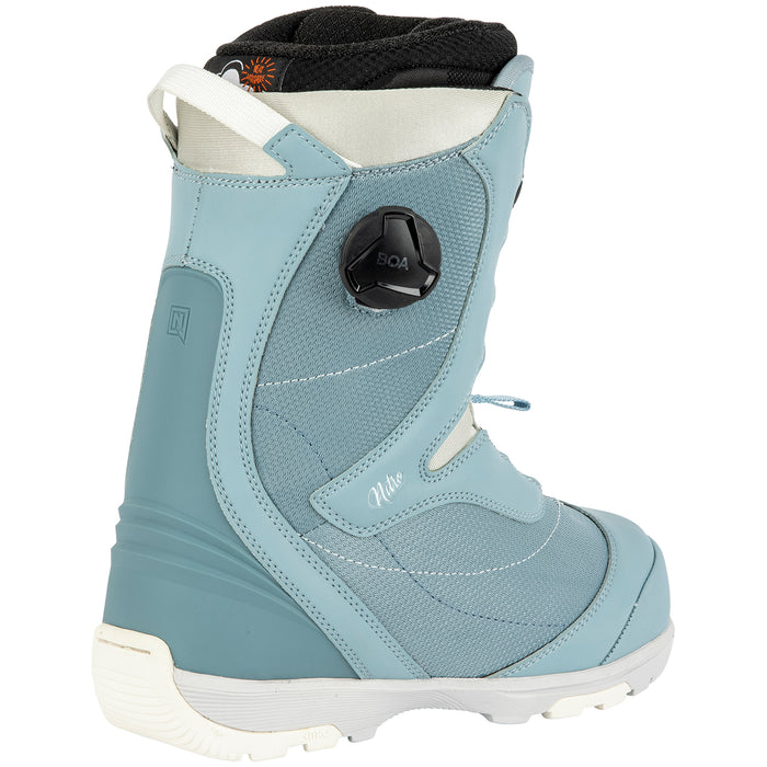 Nitro Cypress Dual Boa Snowboard Boots - Women's 2023 Blue/Grey