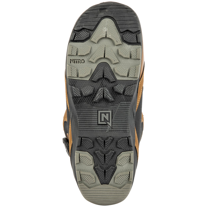 Nitro Club Dual Boa Snowboard Boots 2023 Brown/Black