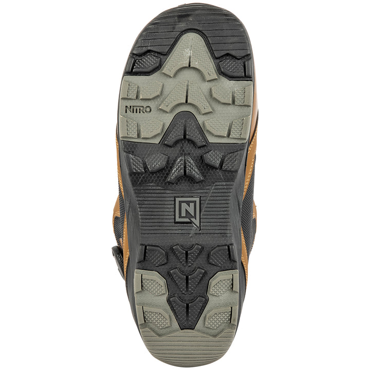 Nitro Club Dual Boa Snowboard Boots 2023 Brown/Black