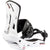 Nitro Staxx Snowboard Bindings 2025 White