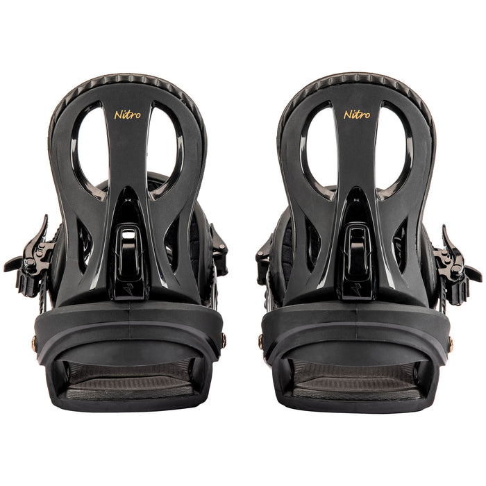 Nitro Rythm Snowboard Bindings - Women's 2025 Black Bronze