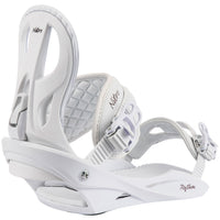 Nitro Rythm Snowboard Bindings - Women's 2025 White Plum::White Plum