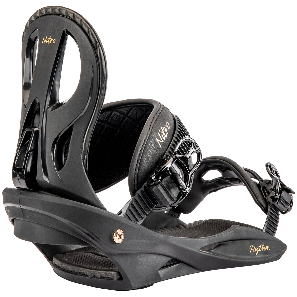 Nitro Rythm Snowboard Bindings - Women's 2025 Black Bronze