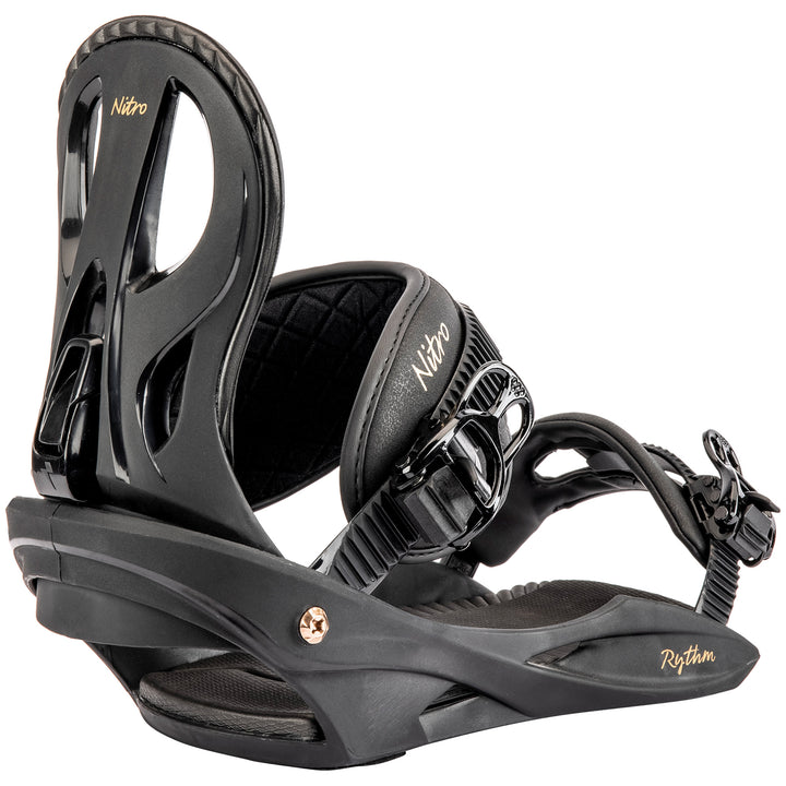 Nitro Rythm Snowboard Bindings - Women's 2025 Black Bronze