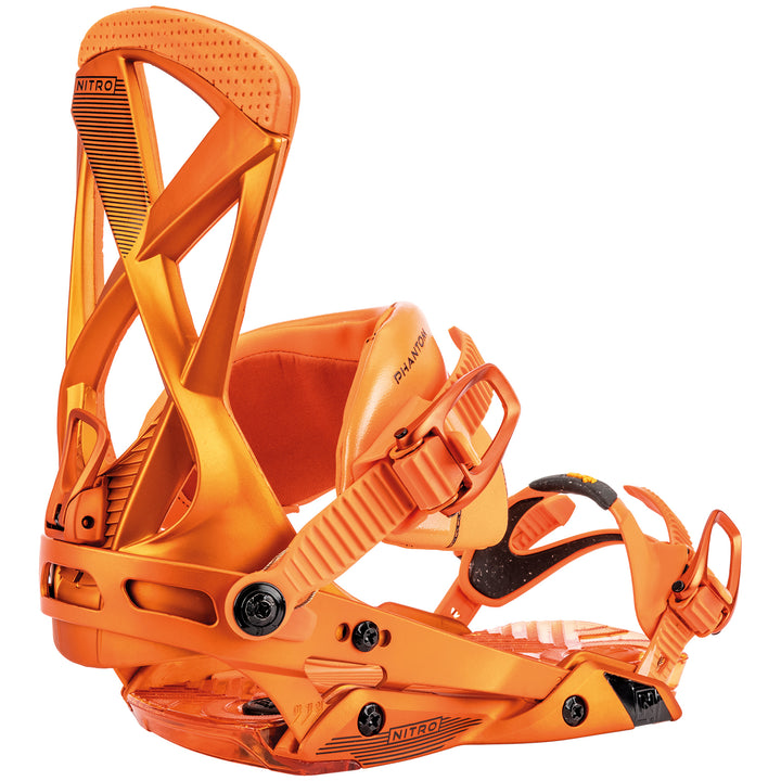 Nitro Phantom Snowboard Bindings 2023 Orange