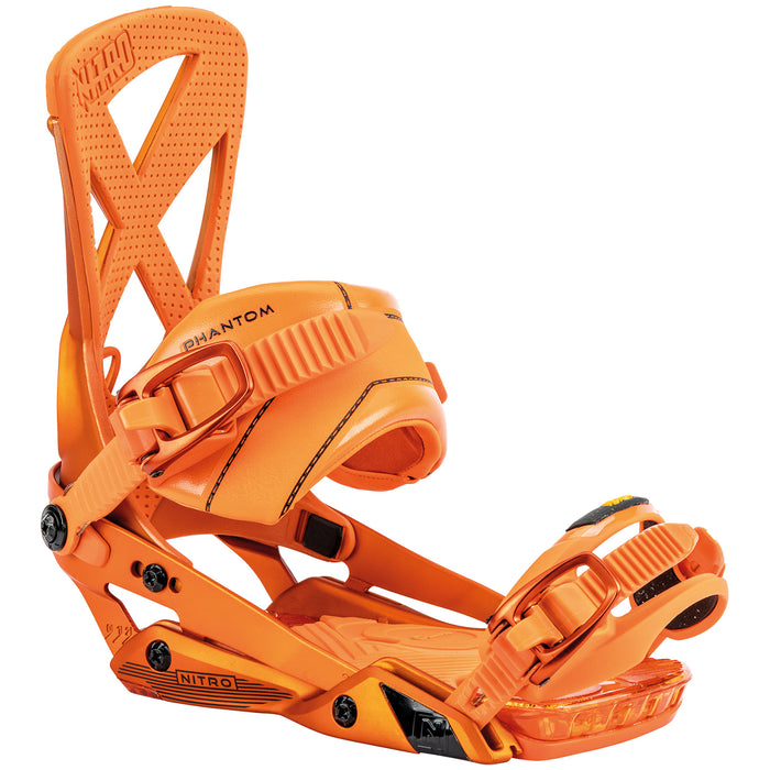 Nitro Phantom Snowboard Bindings 2023 Orange