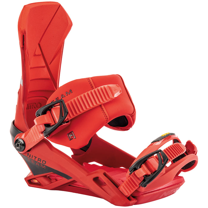 Nitro Team Snowboard Bindings 2023 Red