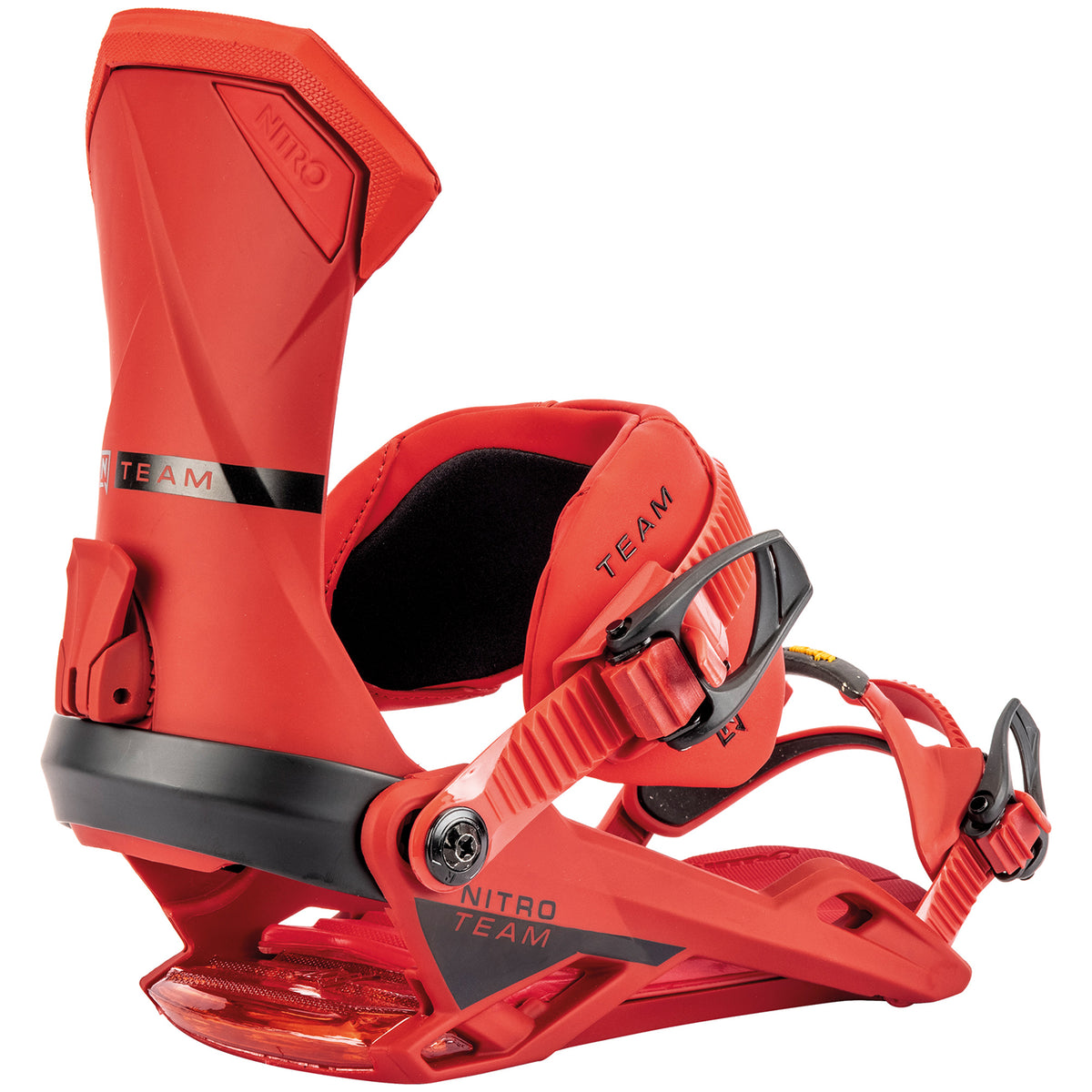 Nitro Team Snowboard Bindings 2023 Red