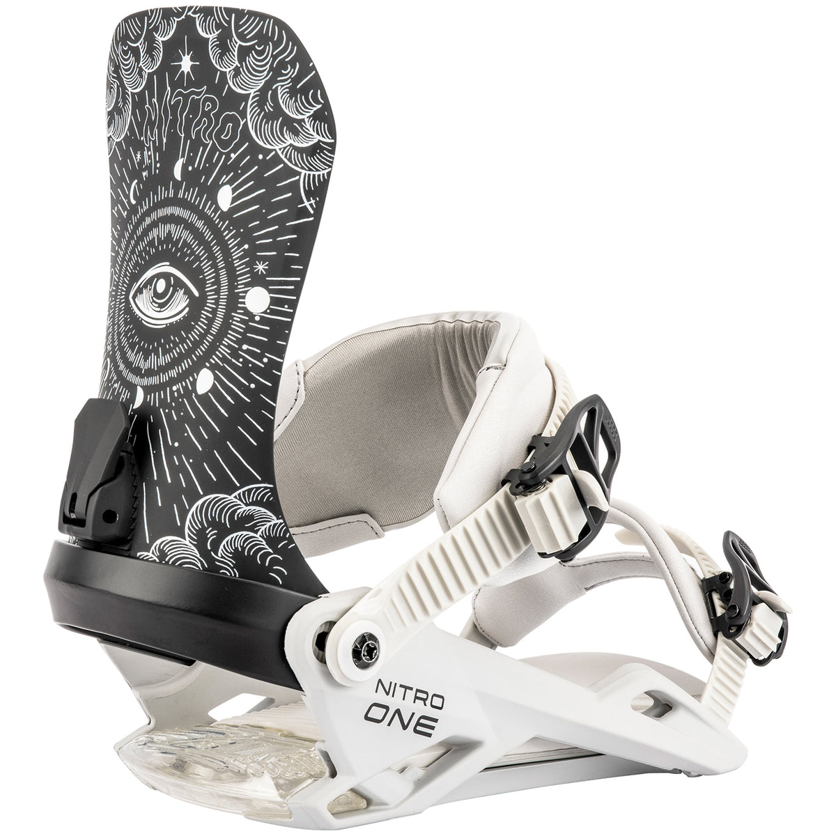Nitro One Snowboard Bindings 2023 All Eyes On Me