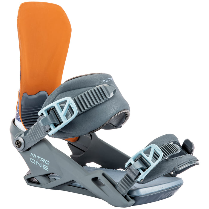 Nitro One Snowboard Bindings 2023 Nice View