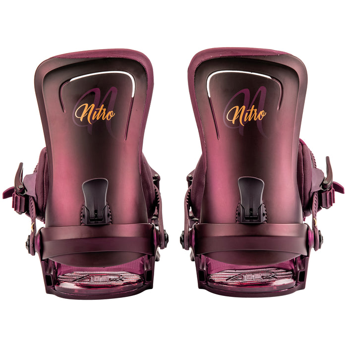 Nitro Poison Snowboard Bindings - Women's 2025 Wine