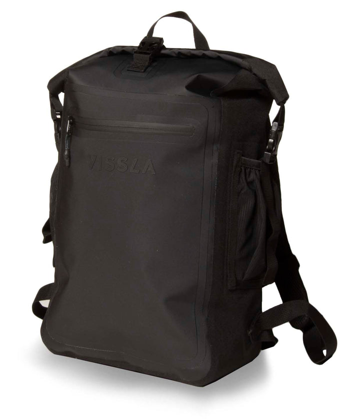 Vissla North Seas 18L Dry Backpack Black