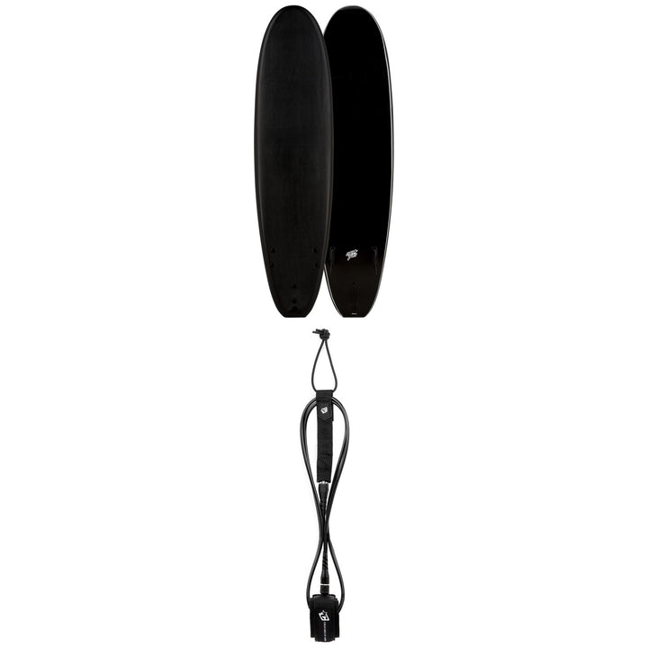 Catch Surf Blank Series 7'0" Log Surfboard + Creatures of Leisure Icon 7' Surf Leash