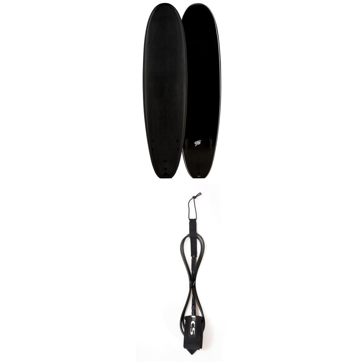 Catch Surf Blank Series 7'0" Log Surfboard + FCS 7' Reg Classic Leash