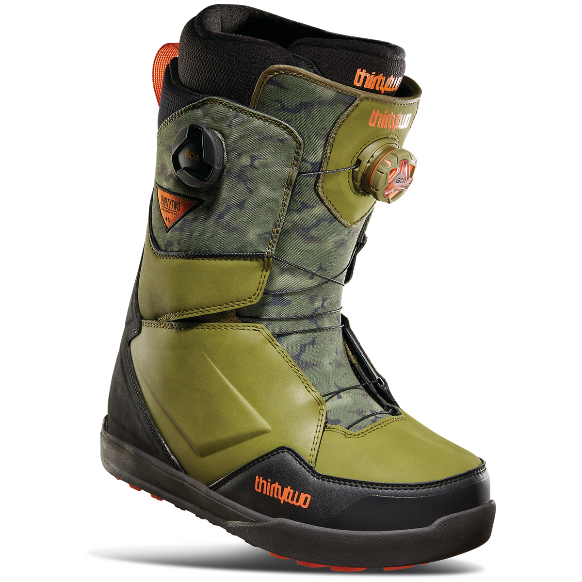 thirtytwo Lashed Double Boa Snowboard Boots Green