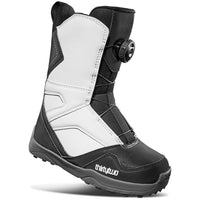 thirtytwo Kids Boa Snowboard Boots - Kids' 2025 White/Black/Grey::White/Black/Grey