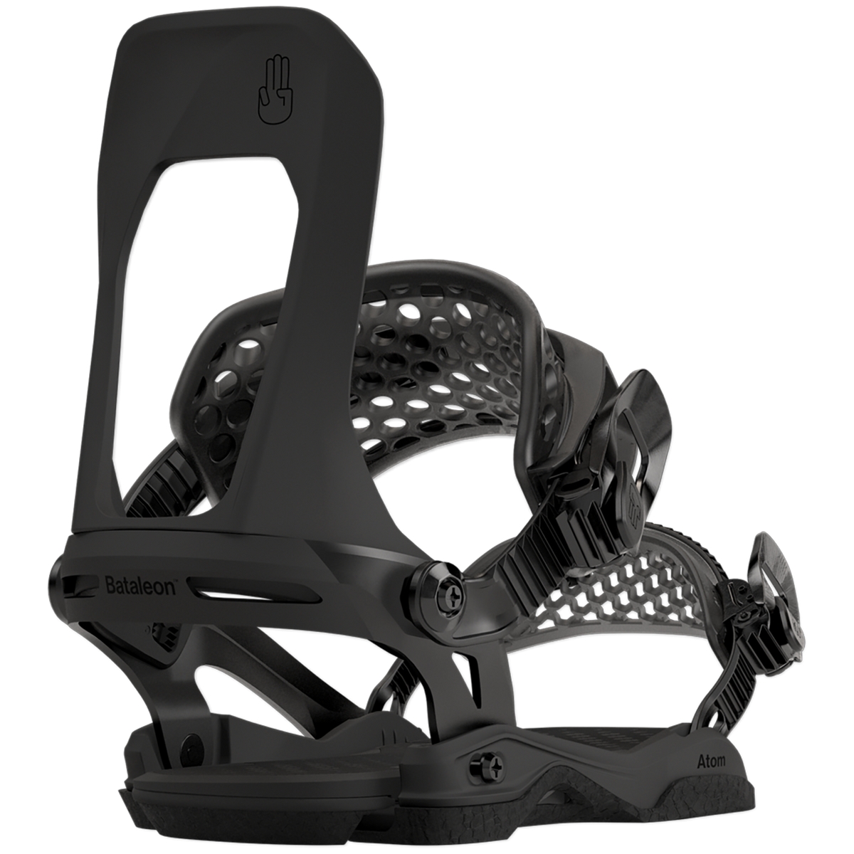 Bataleon Atom Snowboard Bindings 2023 Black