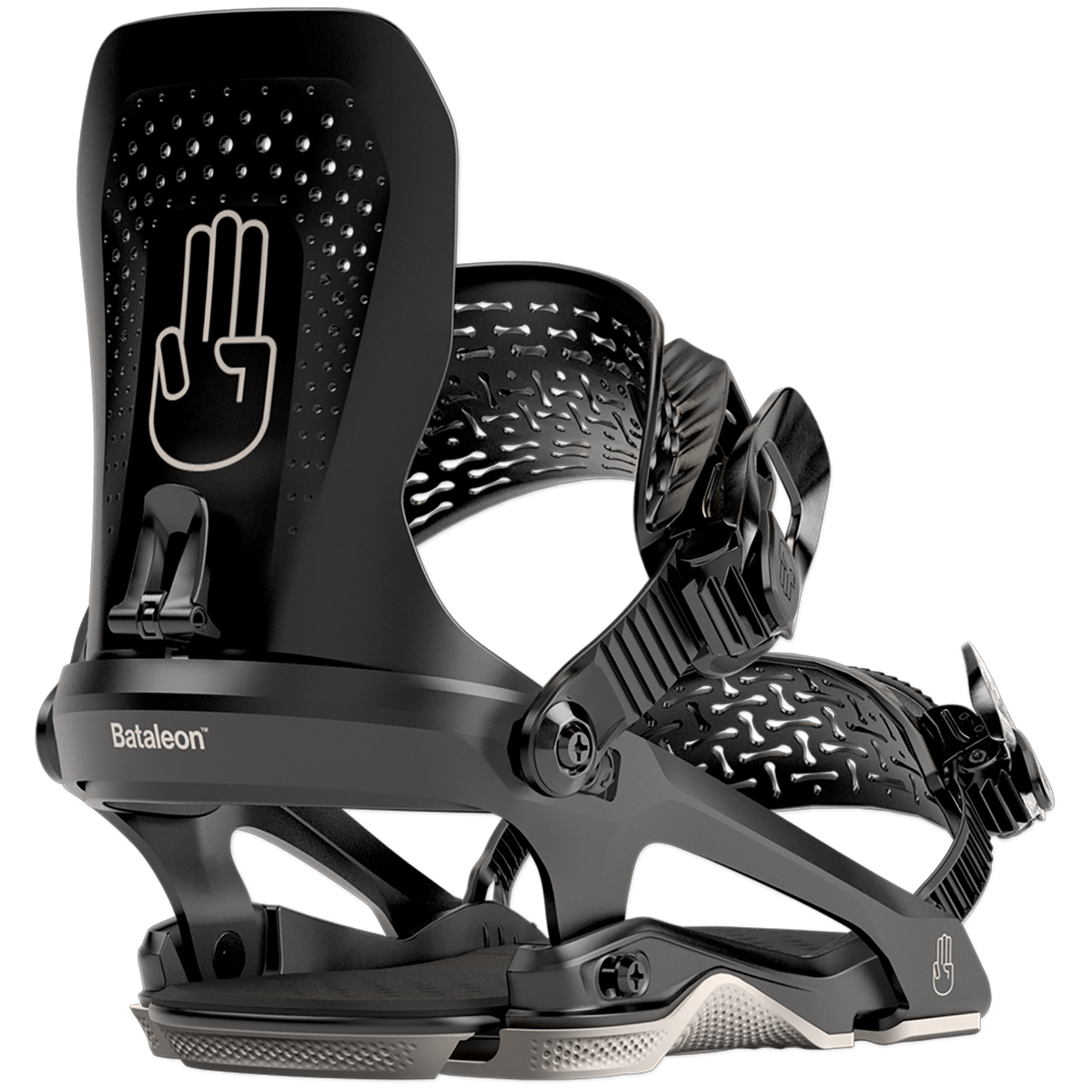 Bataleon Chaos Fullwrap Snowboard Bindings 2023 Black