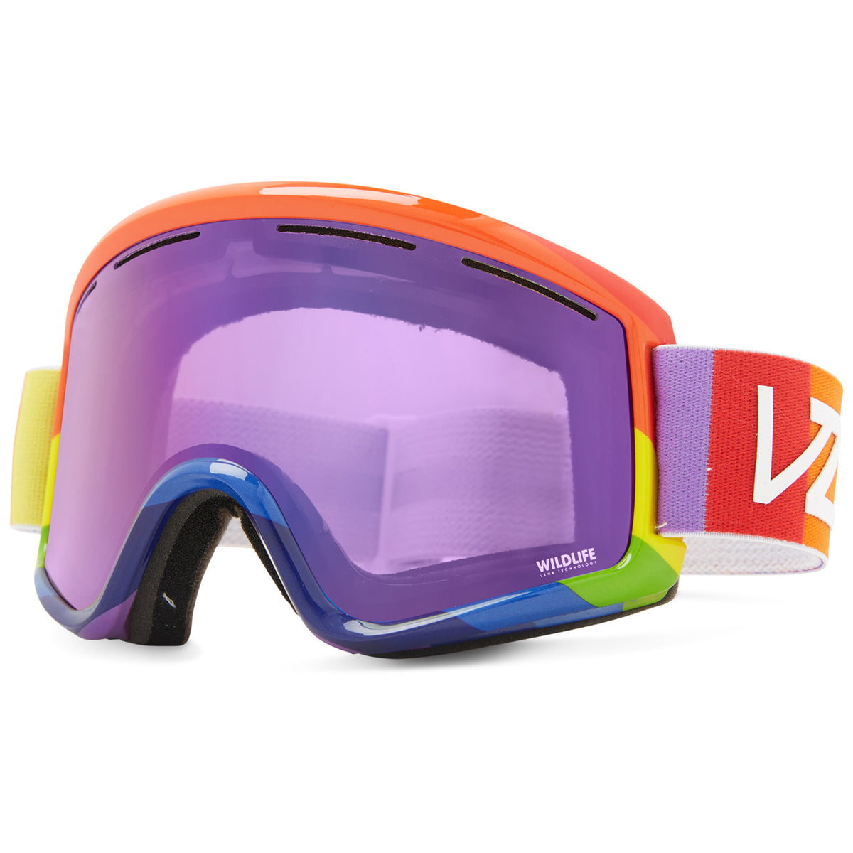 Von Zipper Cleaver Goggles Rainbow Crystal/Blue Chrome