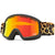 Von Zipper Trike Goggles - Kids' Black Satin/WL Fire Chrome