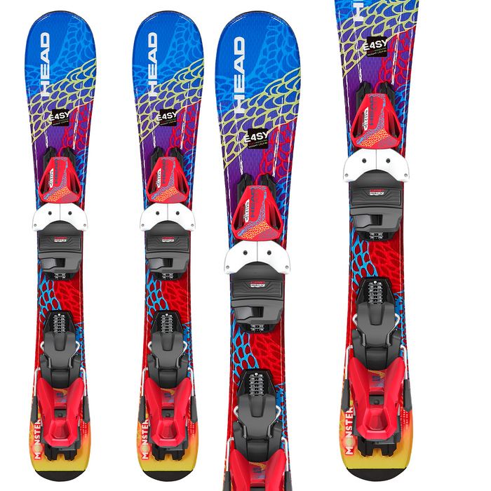 Head Monster Easy Skis + JRS 4.5 GW Bindings - Toddlers' 2024